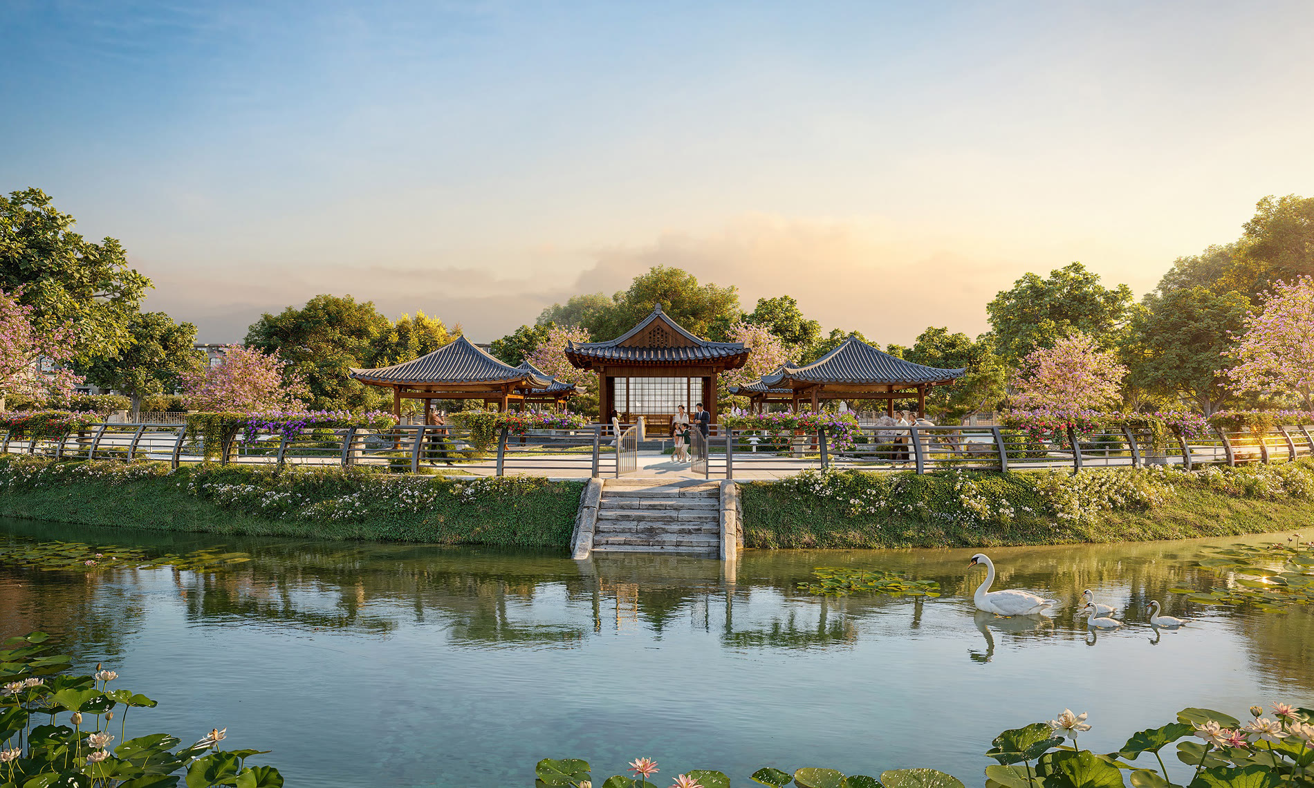 Phố thương mại Heragon City Thanh Hóa với các gian hàng kinh doanh